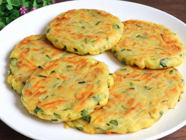 宝宝不爱吃蔬菜？试试这没有蔬菜味的蔬菜饼！