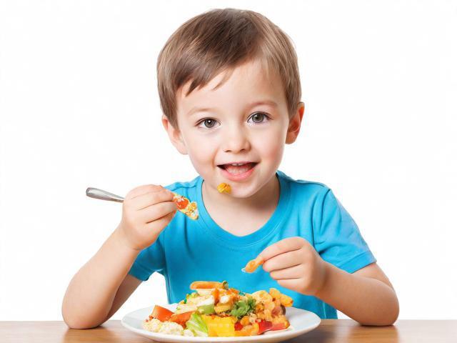 让孩子尽情玩食物,他们会自己学会吃饭!