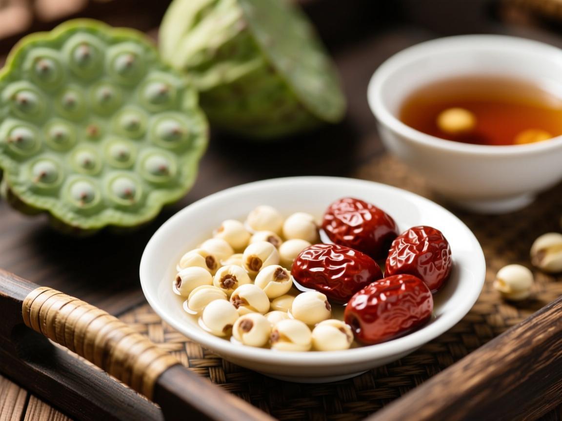 莲子红枣食疗方：调心安神助眠