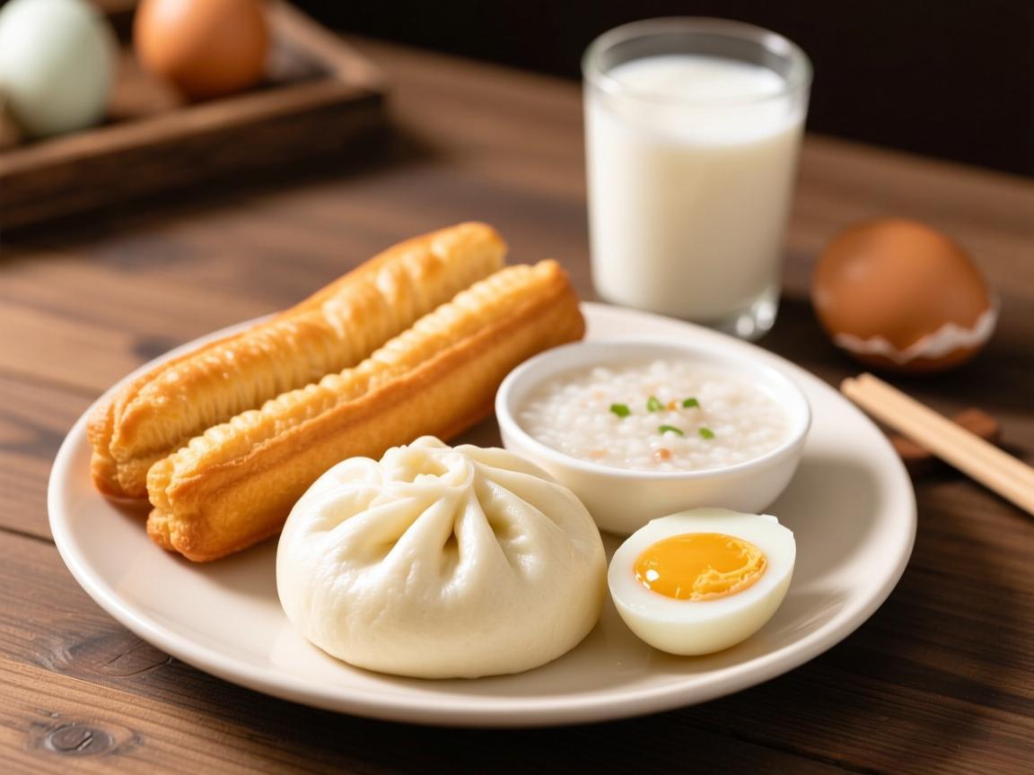 血糖高早餐吃什么?避开粥油条选牛奶鸡蛋配包子