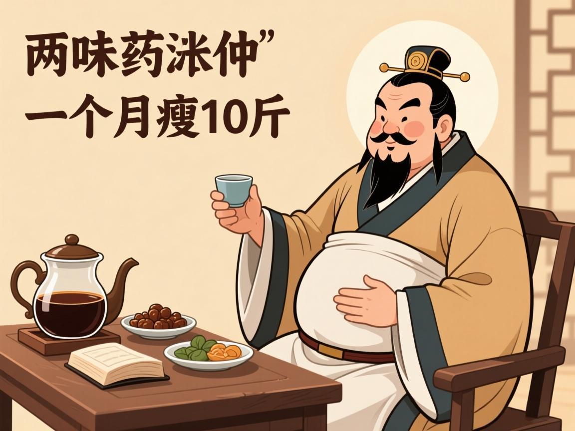 医圣张仲景两味药减肥法：一个月瘦10斤