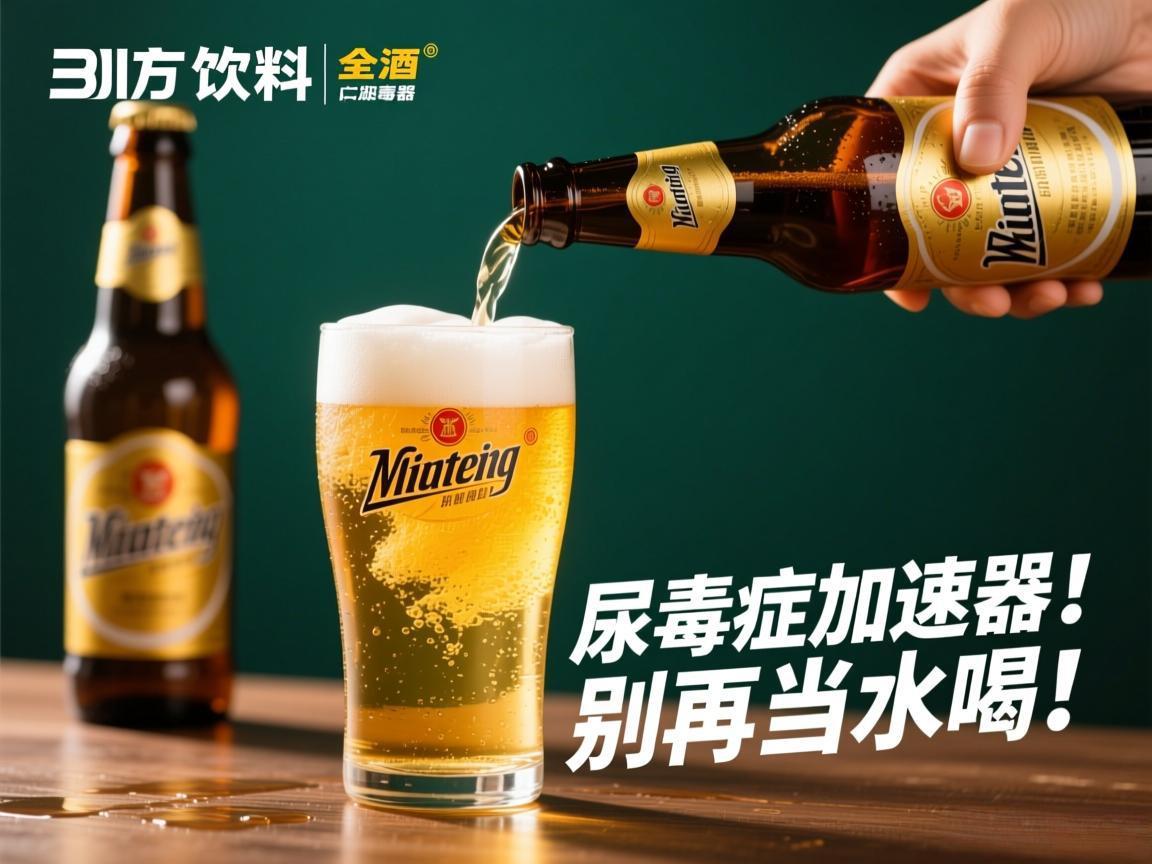 甜饮料啤酒:尿毒症加速器!别再当水喝!