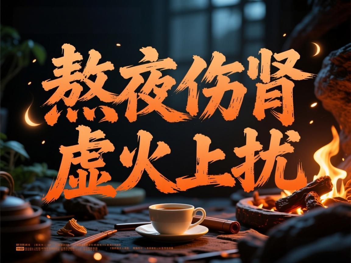 熬夜伤肾 虚火上扰