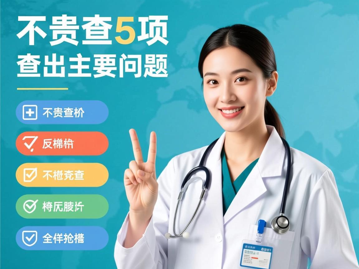 体检5项不贵查出主要问题