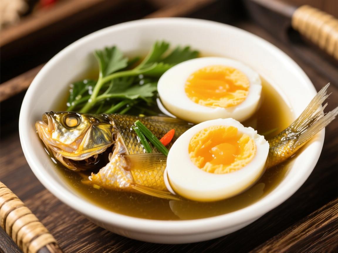 鱼腥草煮蛋三种配搭:三效合一