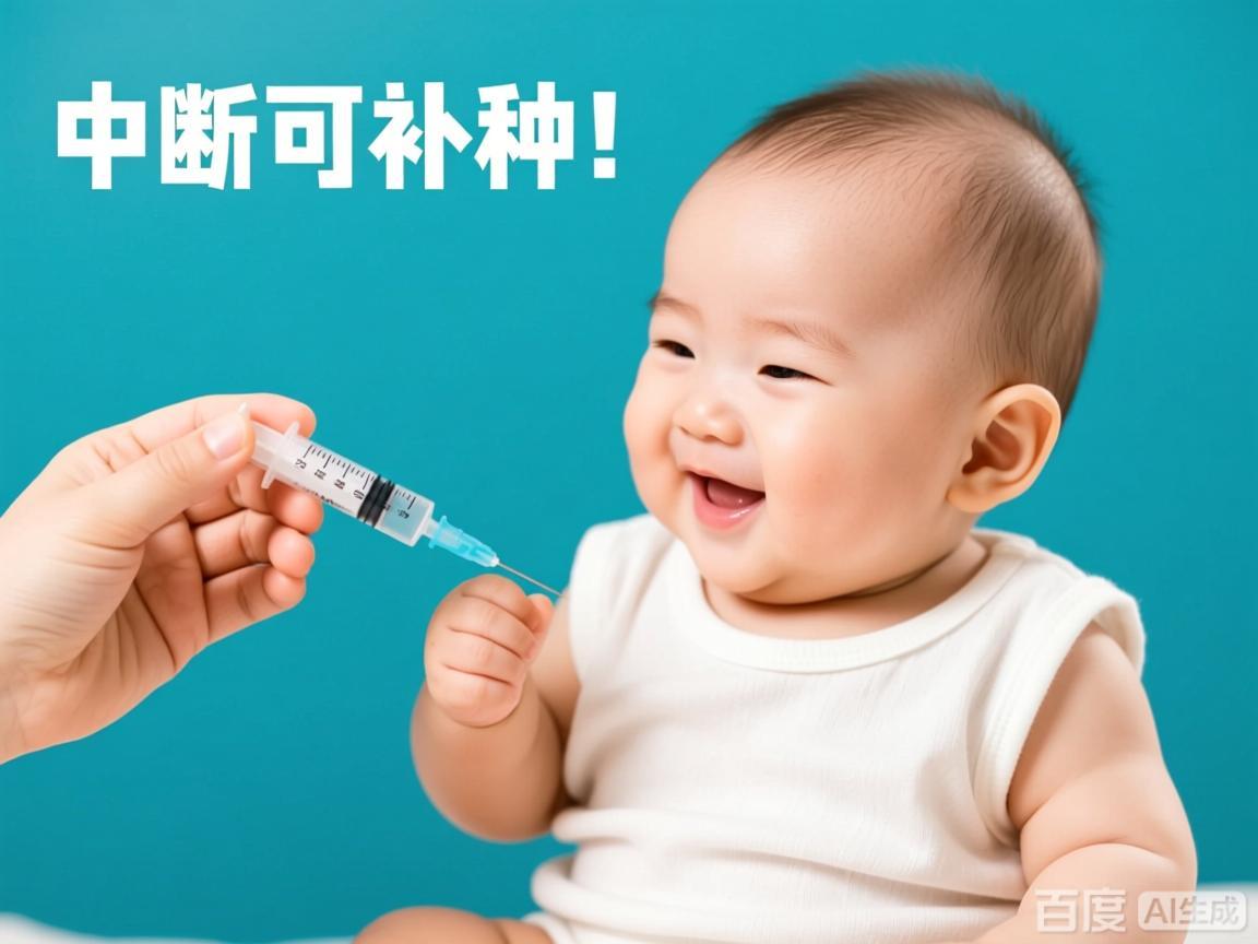 宝宝疫苗中断可补种!