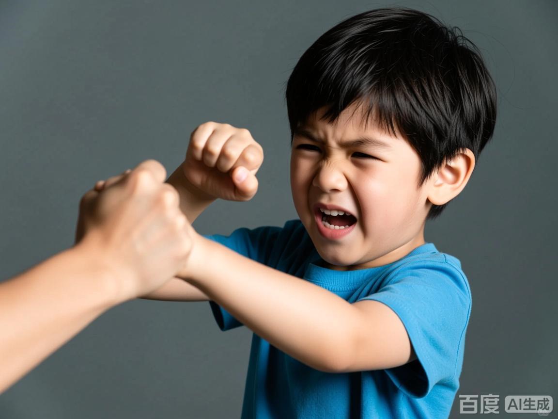 纠正孩子打人行为:弱化指责+解决方案
