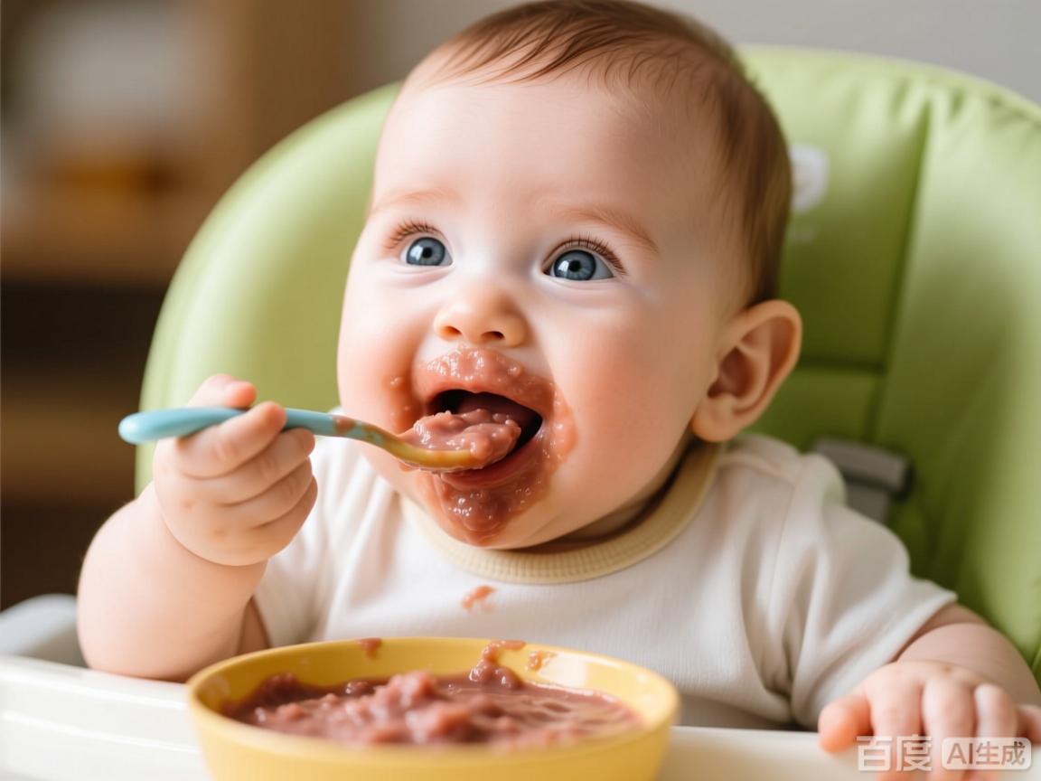 婴幼儿第一口辅食竟是肉泥?