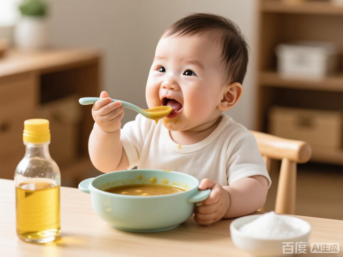 宝宝辅食调味四不建议:油盐醋糖正确时机