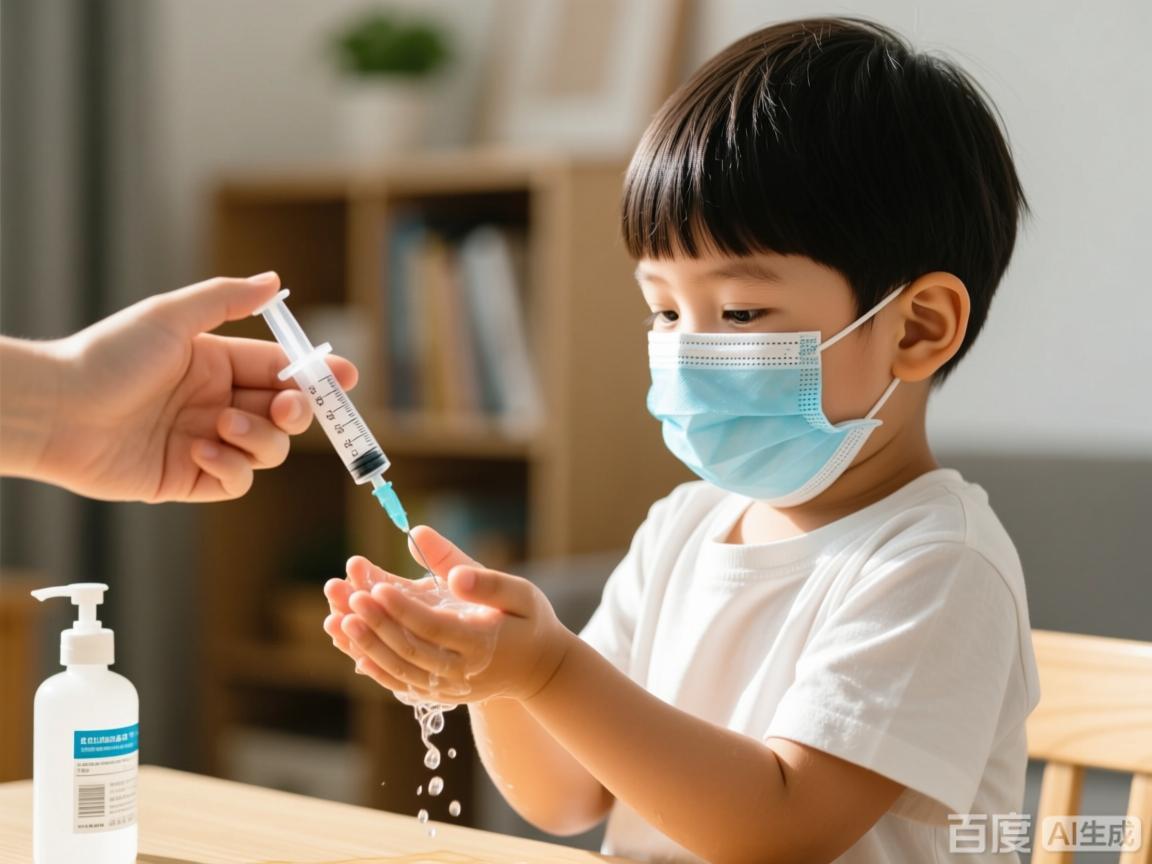 儿童流感预防三招:疫苗接种 戴口罩 勤洗手