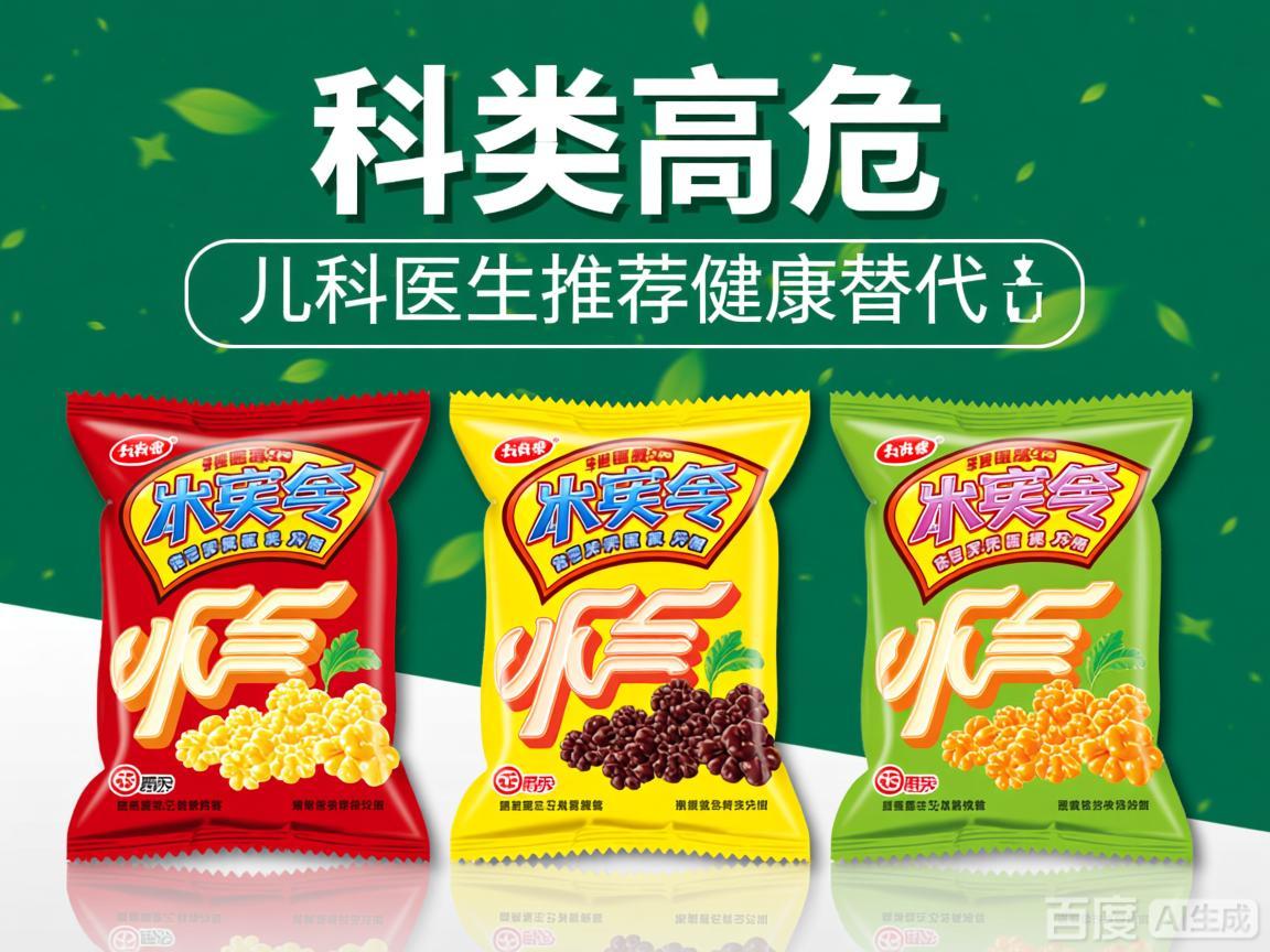 三类高危零食 儿科医生推荐健康替代