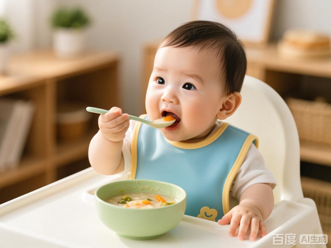 1岁前宝宝辅食要适量