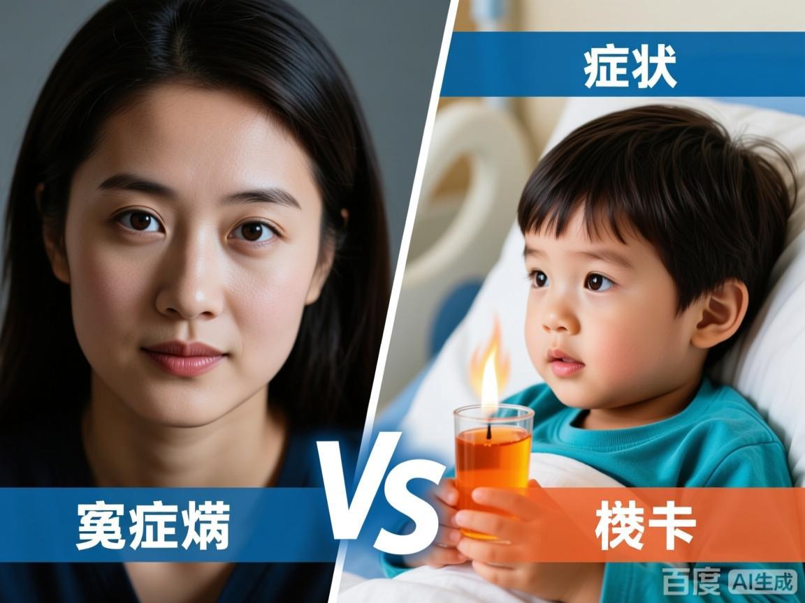 新冠引发成人复杂症状 vs 儿童单纯发烧