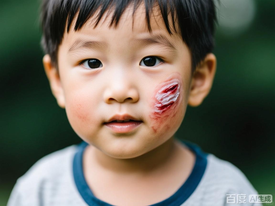 孩子擦伤四步正确处理防留疤