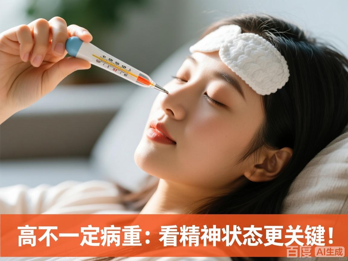 发烧体温高不一定病重!看精神状态更关键!