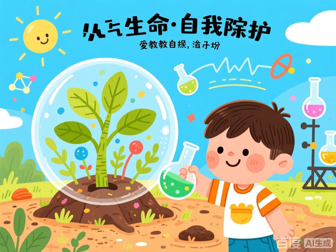 科学解释生命起源:绘本教孩子自我保护