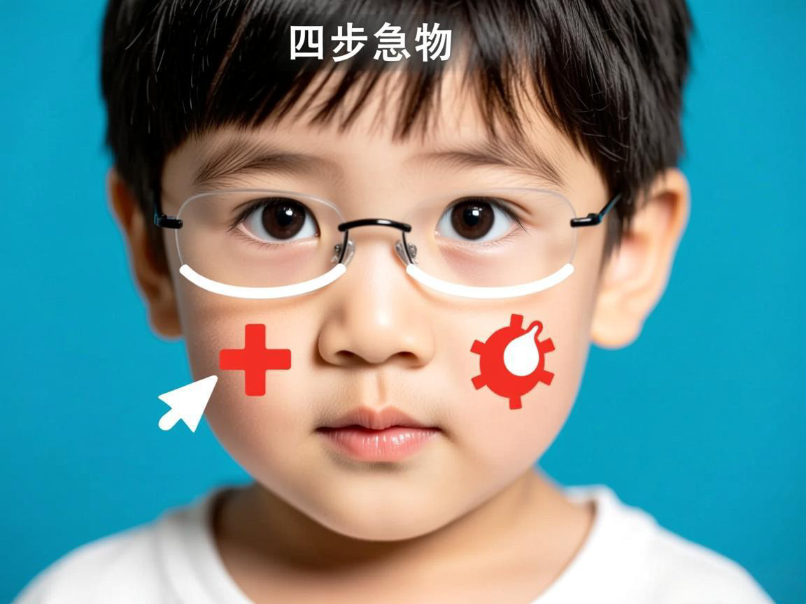 孩子异物入眼四步急救法