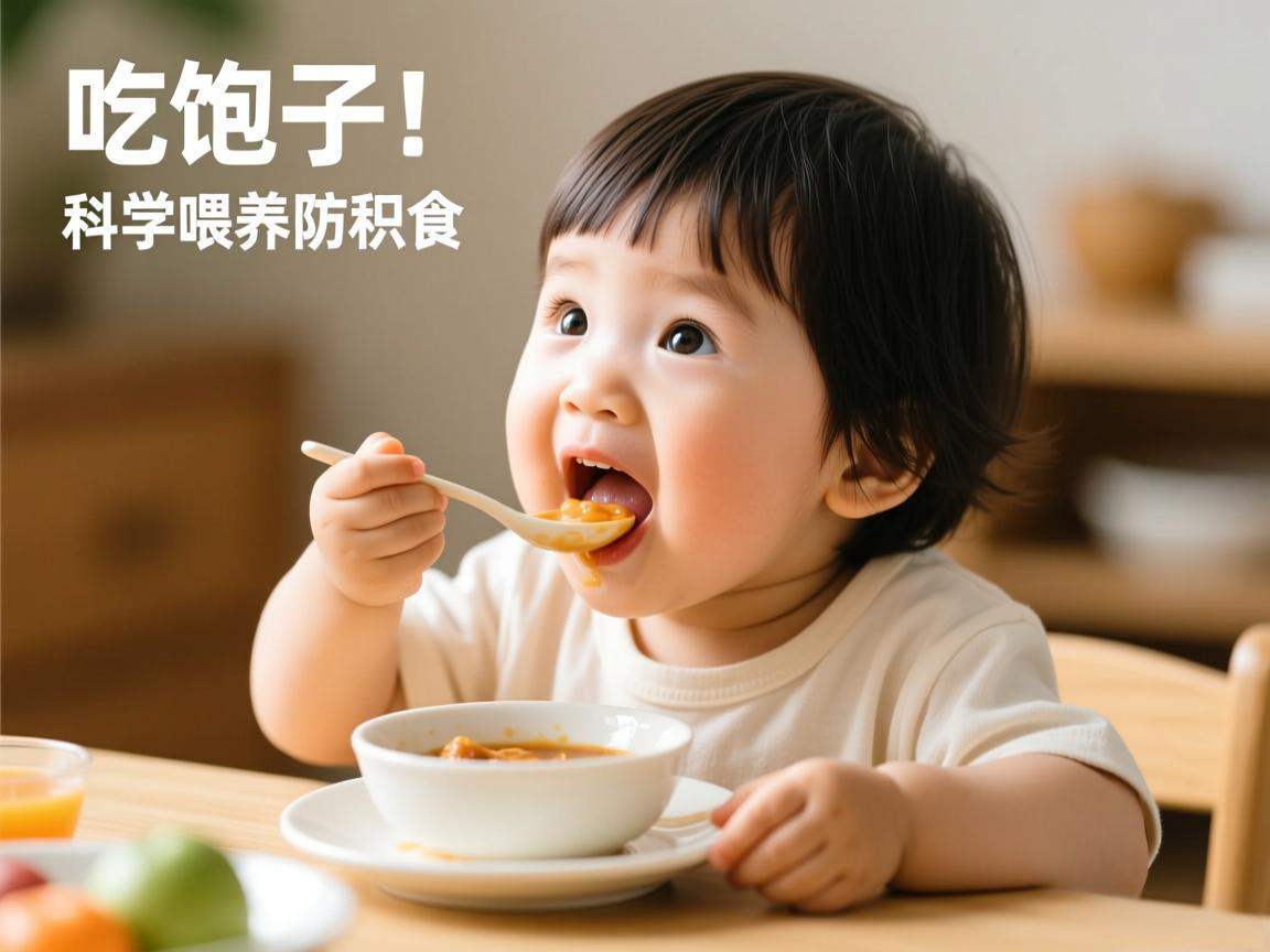 别让孩子吃太饱!科学喂养防积食