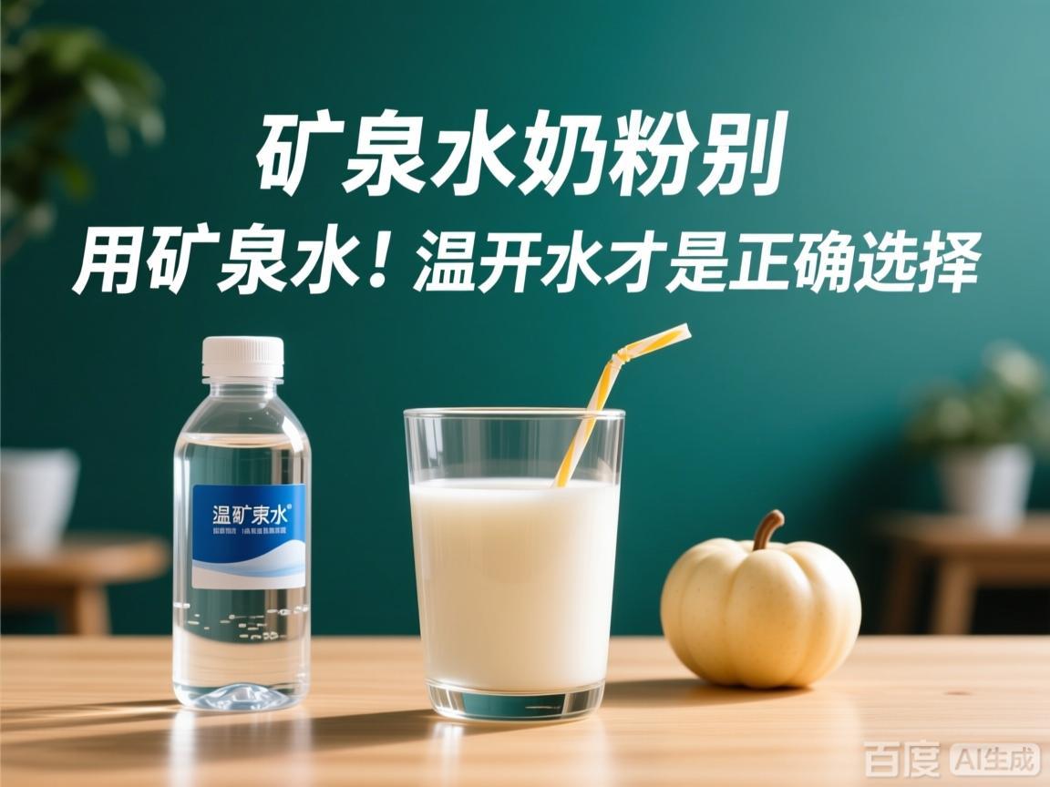冲奶粉别用矿泉水!温开水才是正确选择