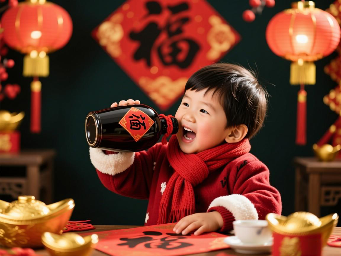 春节别让酒害孩子