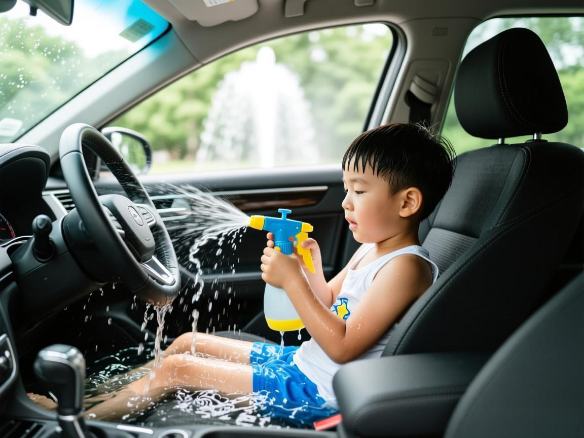 夏日儿童安全隐患!防溺水 车内 高温 喷泉触电