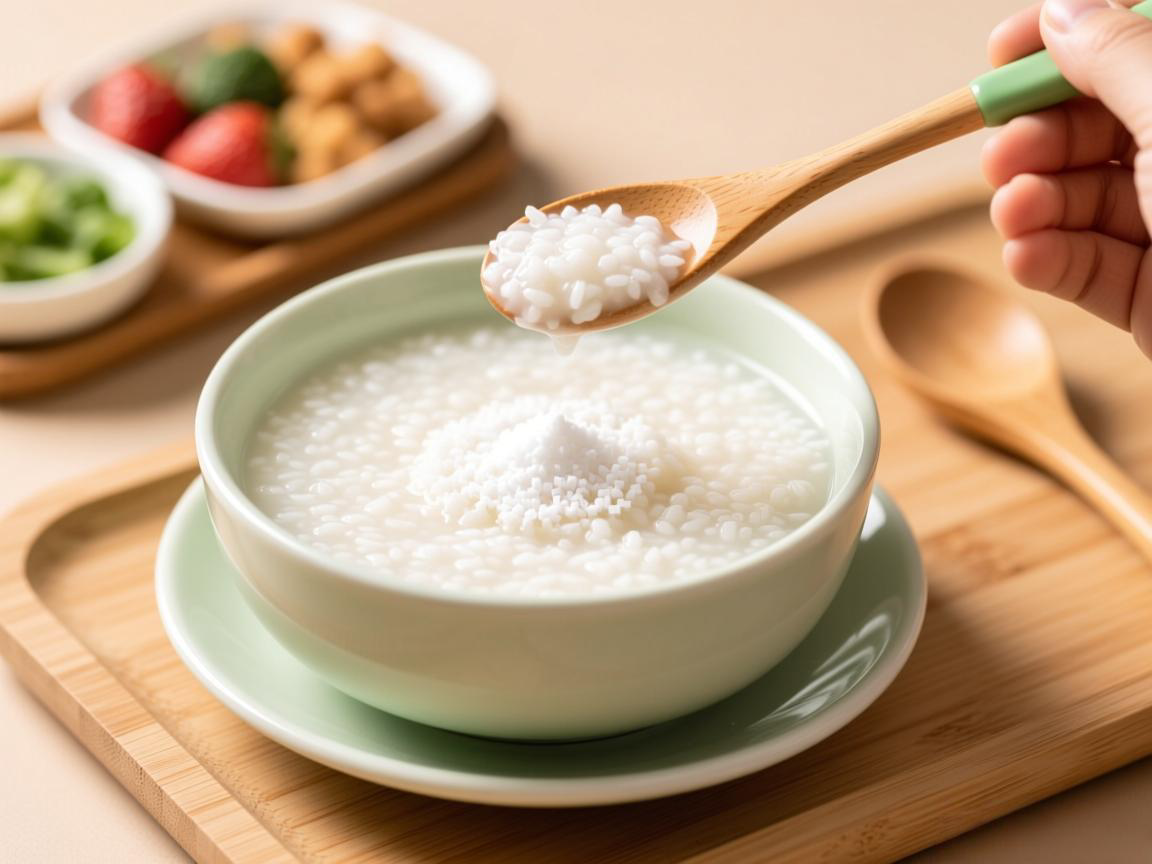 宝宝辅食三大禁忌:白粥加盐成人餐