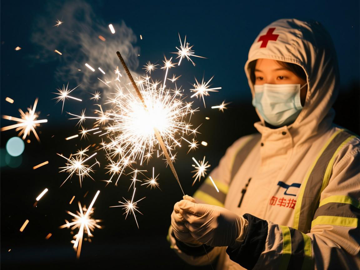 冷烟花烫伤急救要点