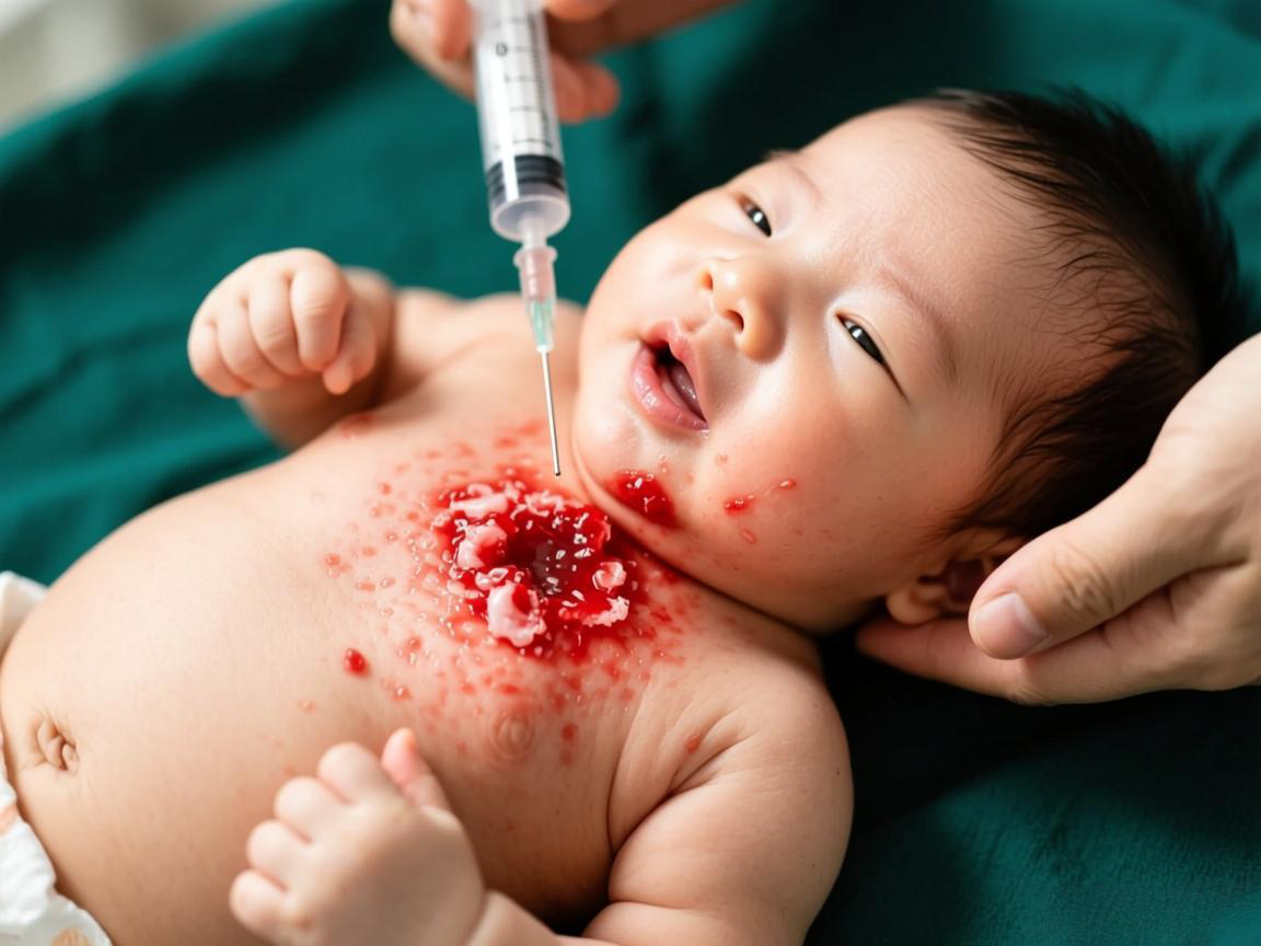 卡介苗红肿化脓别慌!自然恢复