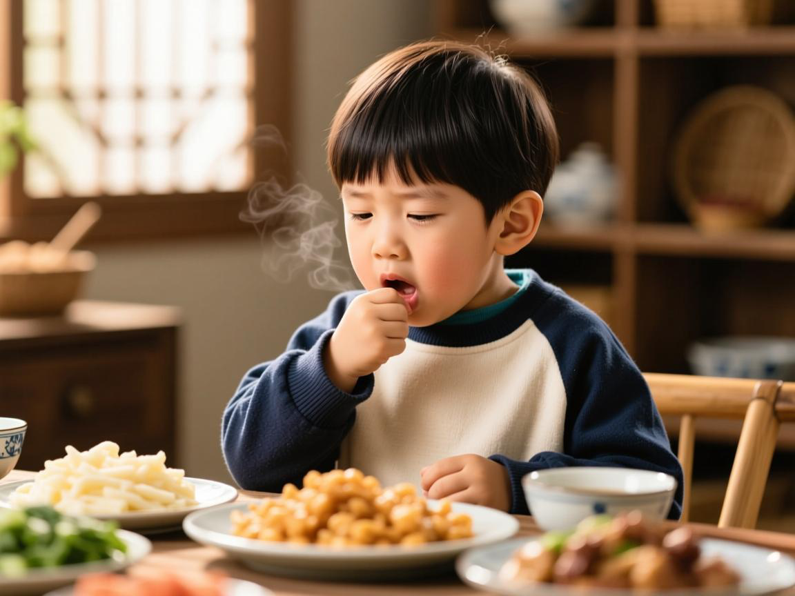 孩子咳嗽多因积食 中西医解析与食疗