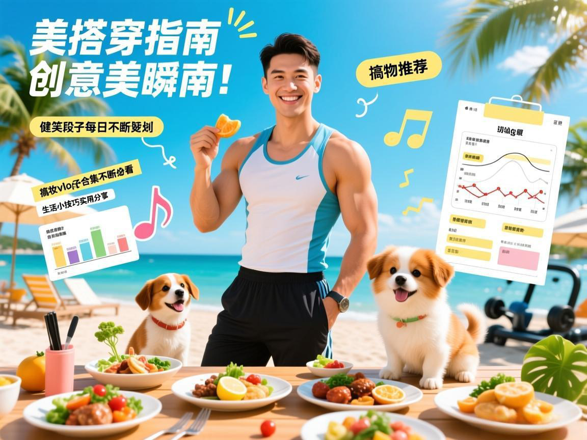 夏日清凉穿搭指南  美食挑战创意料理  旅行vlog记录美好瞬间  健身达人每日训练计划  搞笑段子合集不断更新  美妆教程新手必看  生活小技巧实用分享  音乐推荐热门榜单  宠物萌宠日常趣事  时