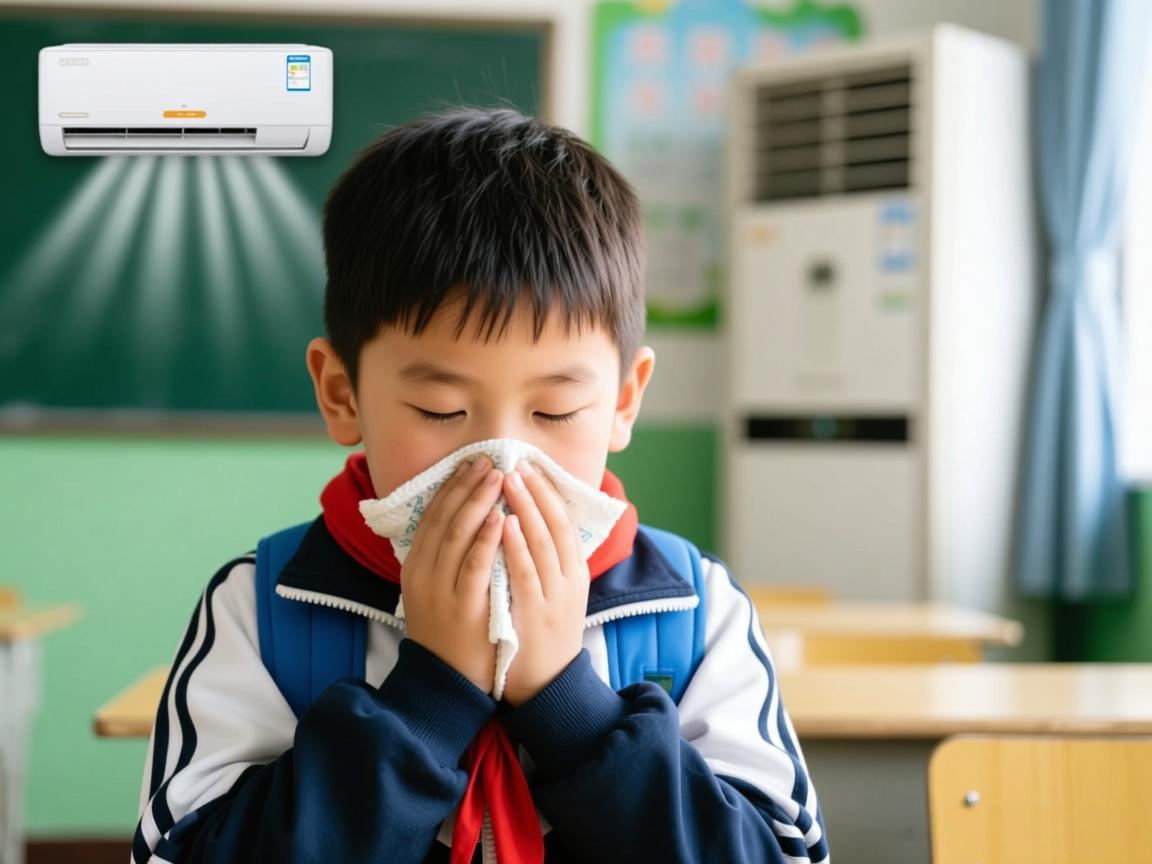 孩子上学常感冒?交叉感染与空调应对