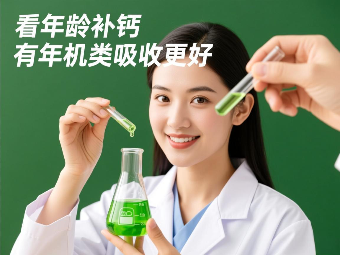 科学补钙看年龄 有机类吸收更好