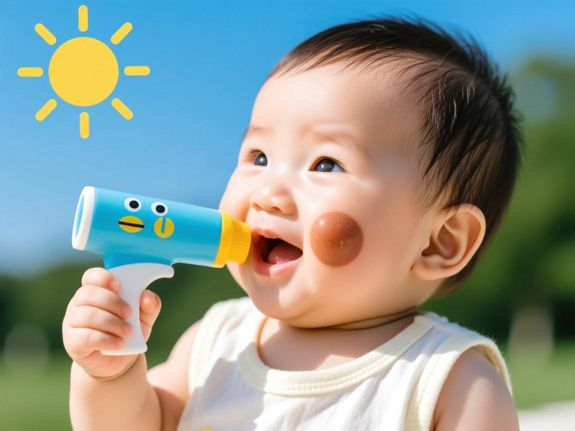 宝宝防晒不可忽视!避免皮肤损伤变黑