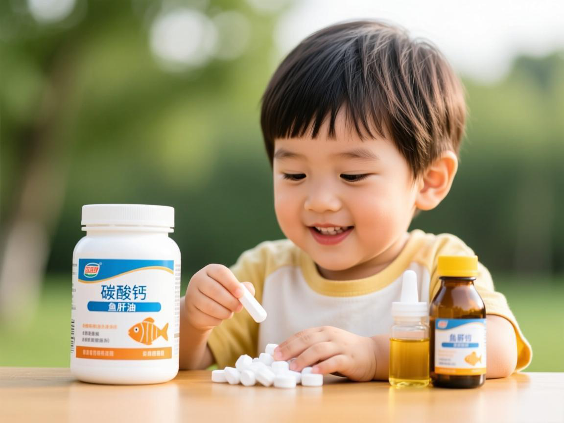 儿童补钙:碳酸钙与鱼肝油使用指南