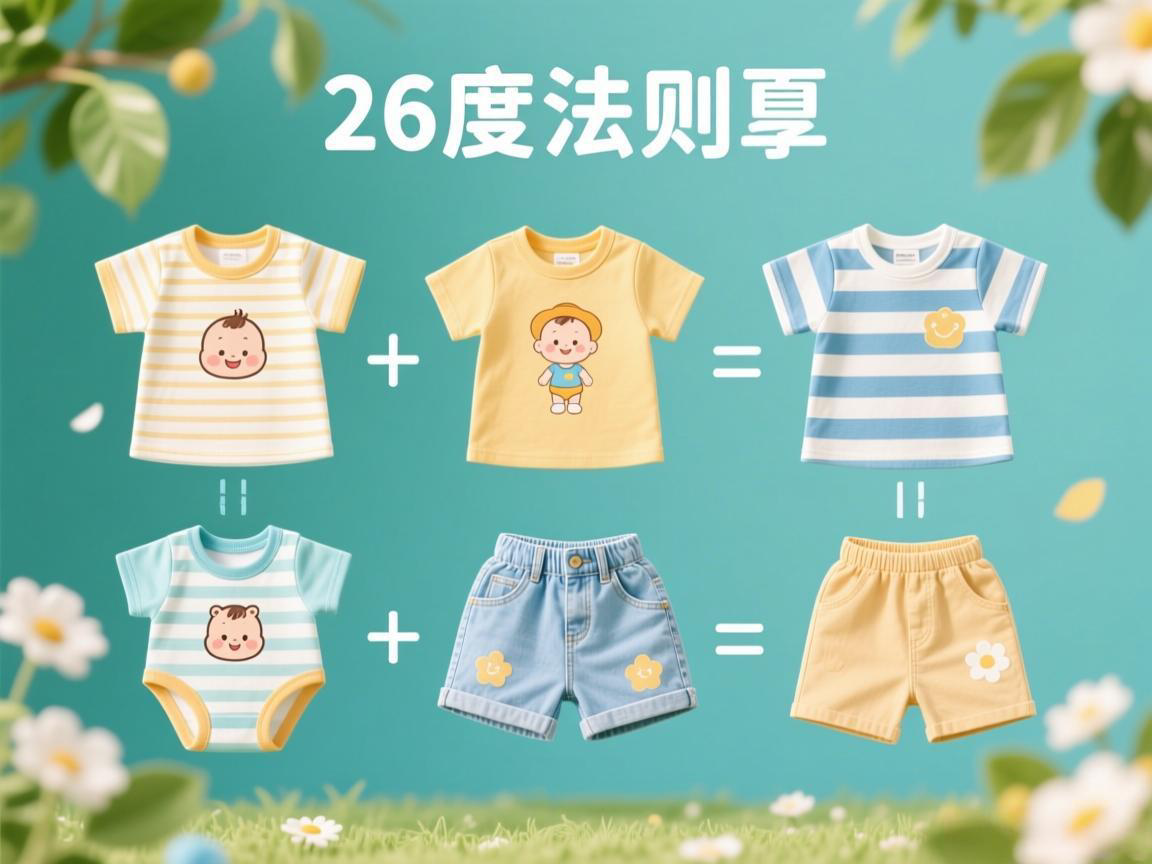 宝宝夏季穿衣公式:26度法则