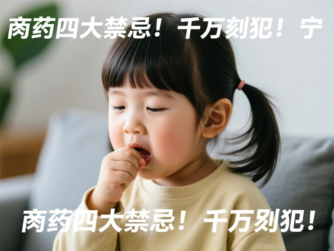 儿童咳嗽用药四大禁忌!千万别犯!