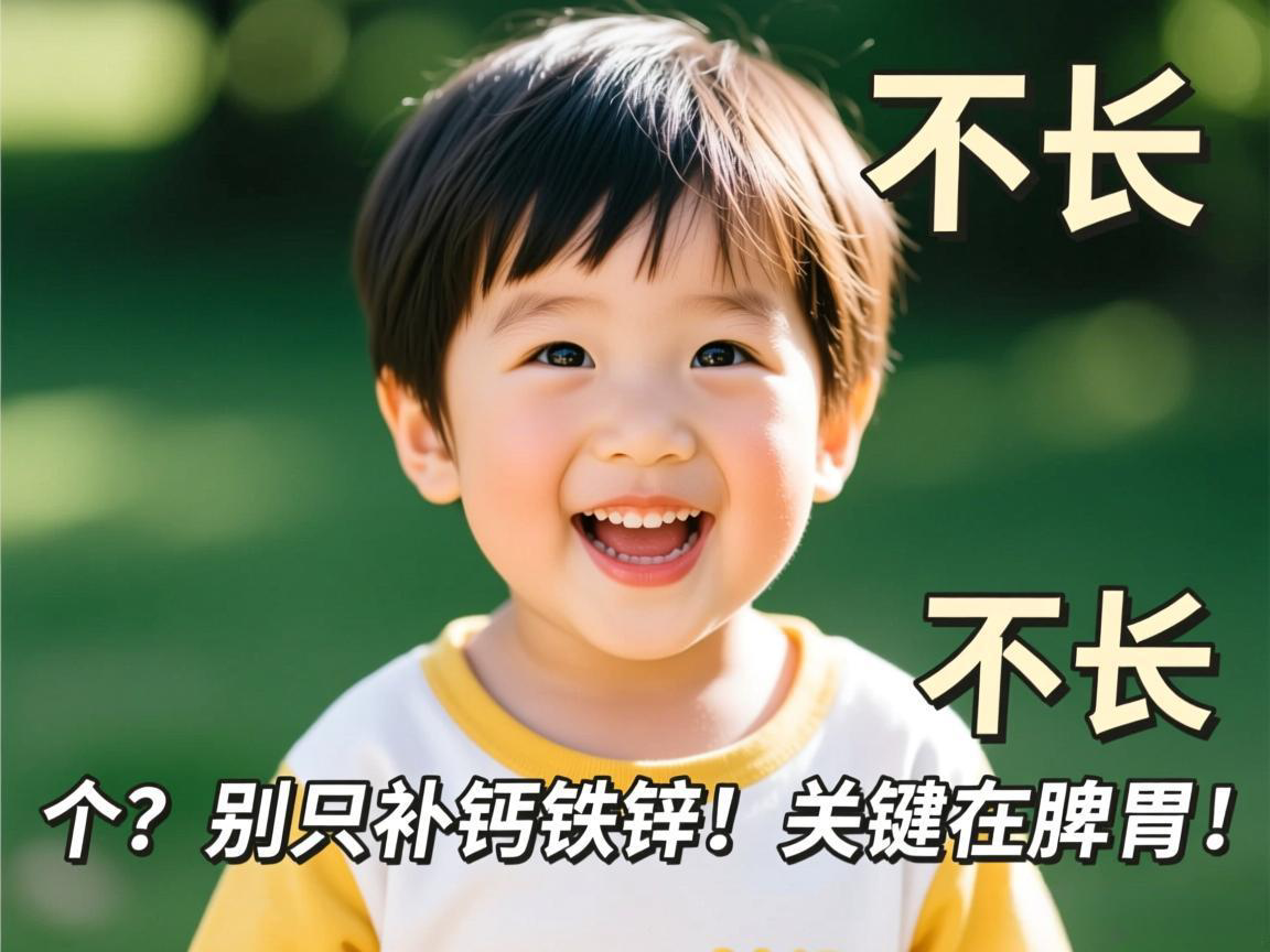 孩子不长个？别只补钙铁锌！关键在脾胃