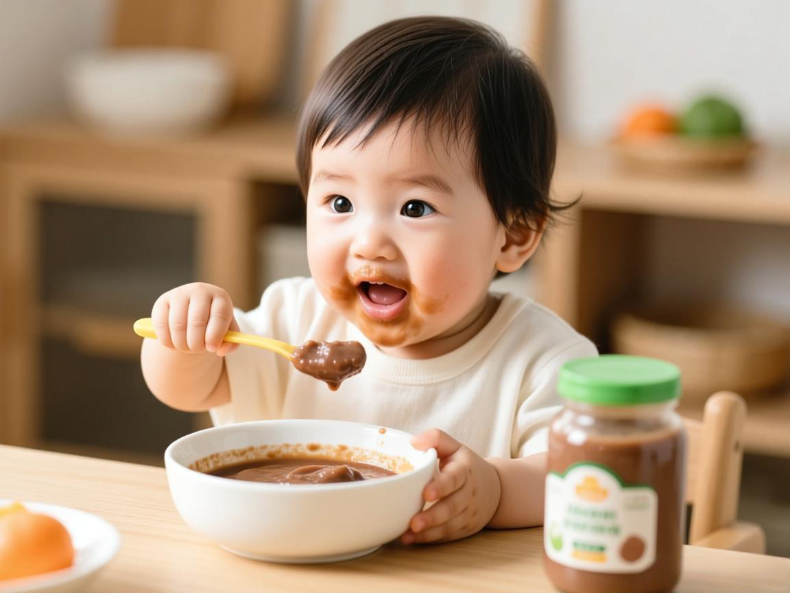 3岁宝宝牛肉泥巧做:易消化营养食谱