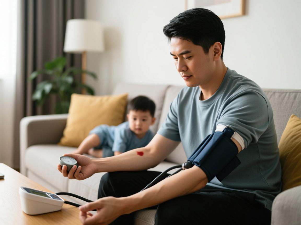 在家测血压9人错!正确方法看这里