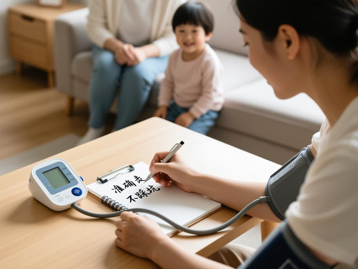 家庭血压测量三步走：准确记录不踩坑