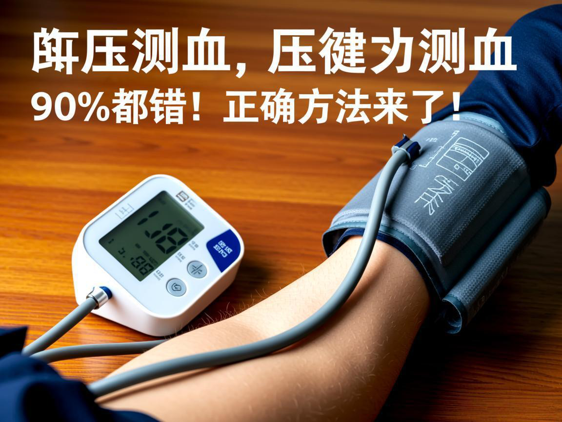 在家测血压90%都错！正确方法来了！