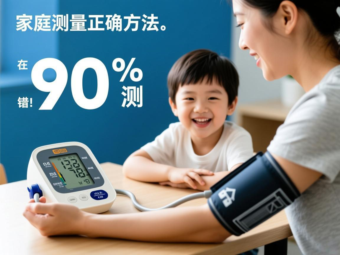 90%人测错！家庭血压测量正确方法