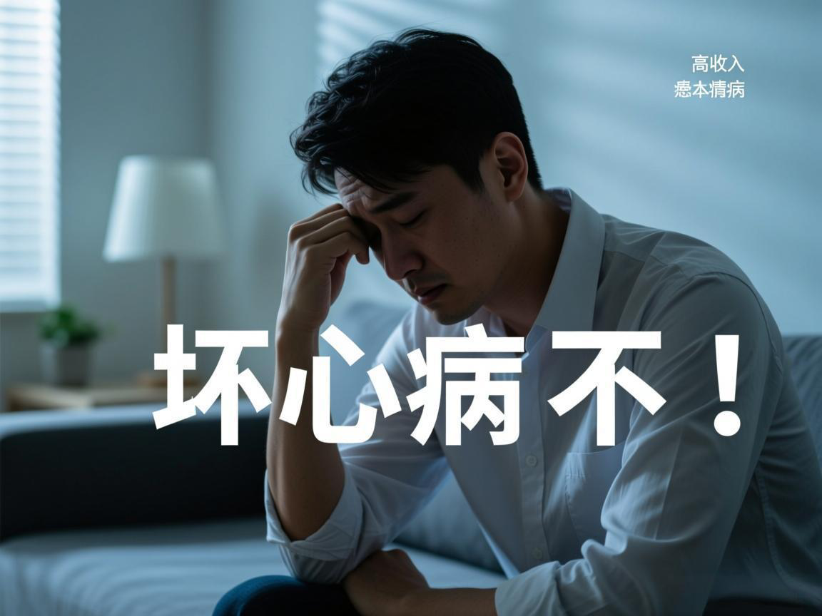 抑郁症不是坏心情！高收入人群更易患病
