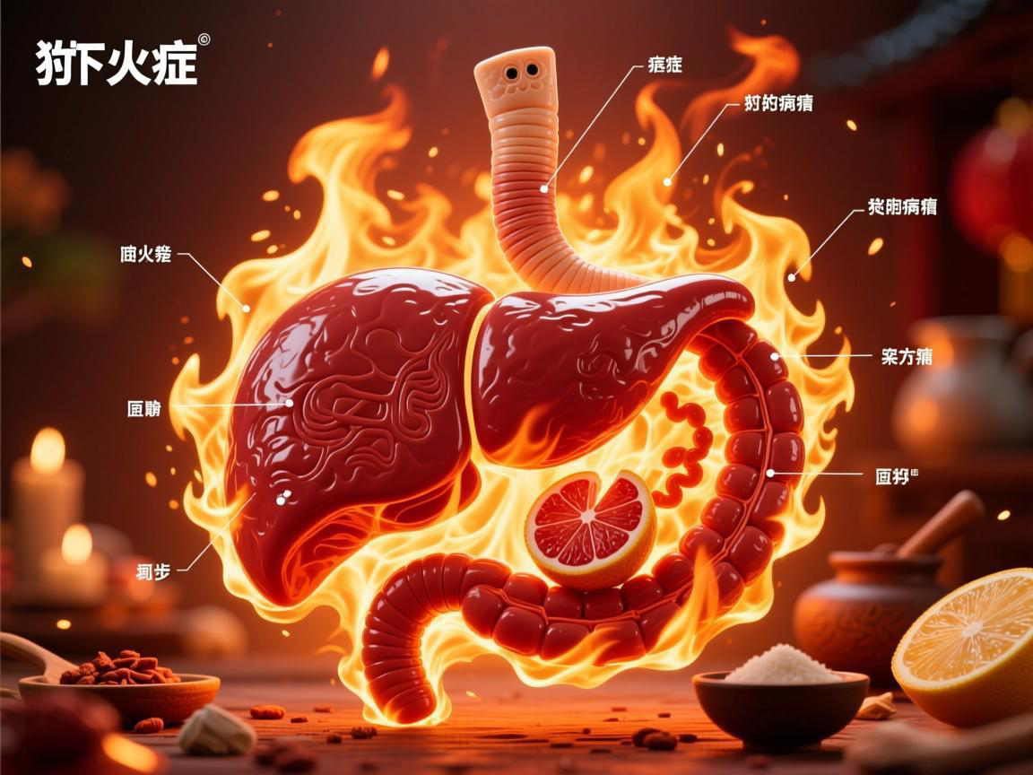 五脏火症对应症状与调理