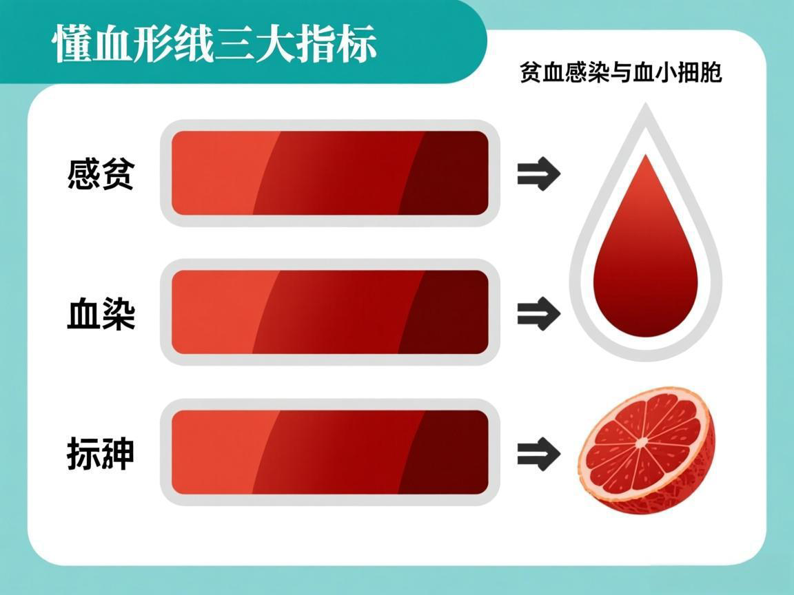 3句话看懂血常规三大指标：贫血感染与血小板