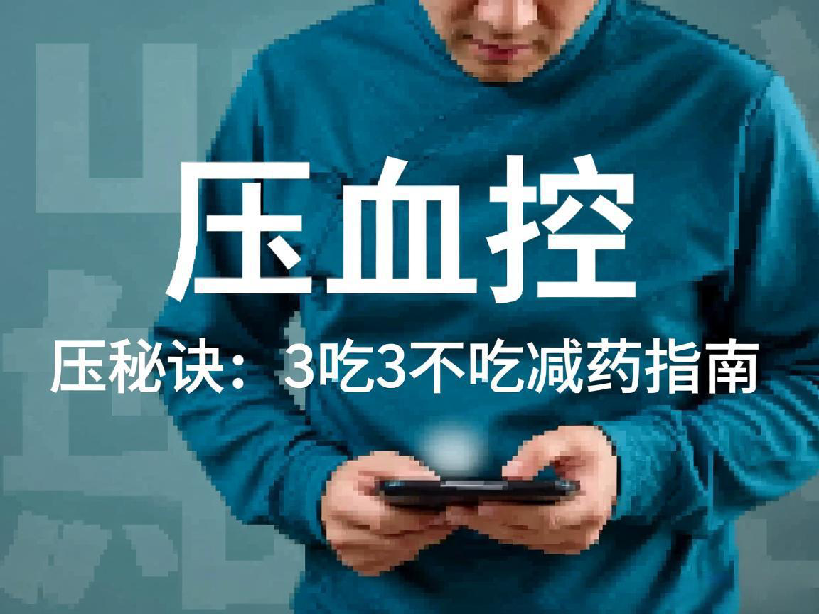 高血压控压秘诀：3吃3不吃减药指南