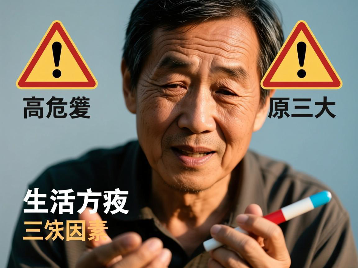 脑梗复发三大原因：高危因素、生活方式、药物抵抗