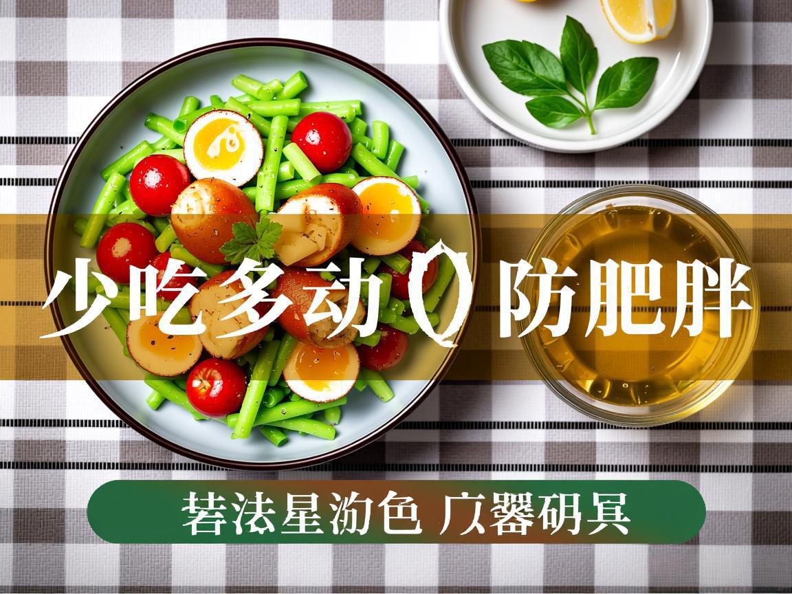 少吃多动防肥胖