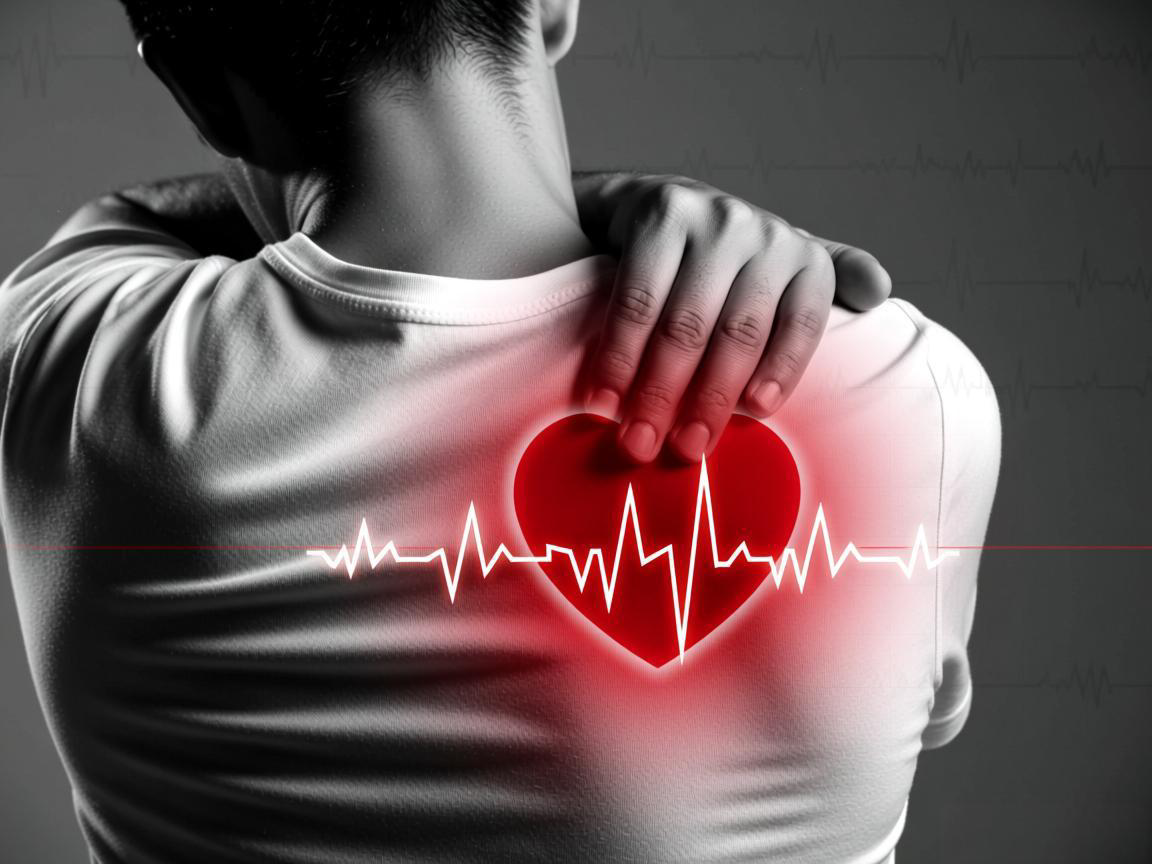 肩膀后背疼警惕心梗信号