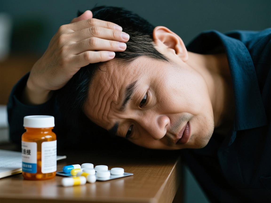 高血压头晕误服降压药致脑梗